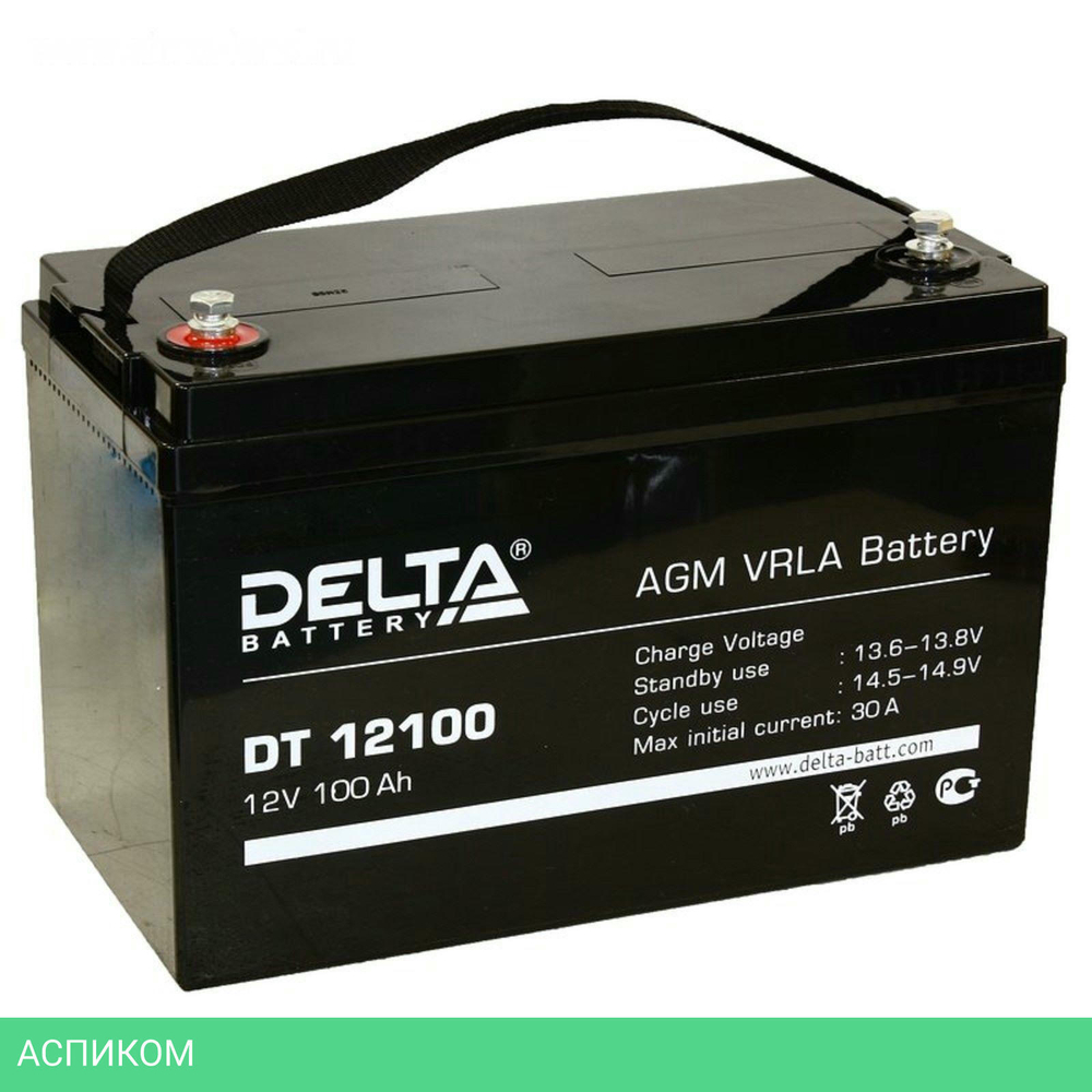 Аккумулятор для ИБП Delta DT 12100