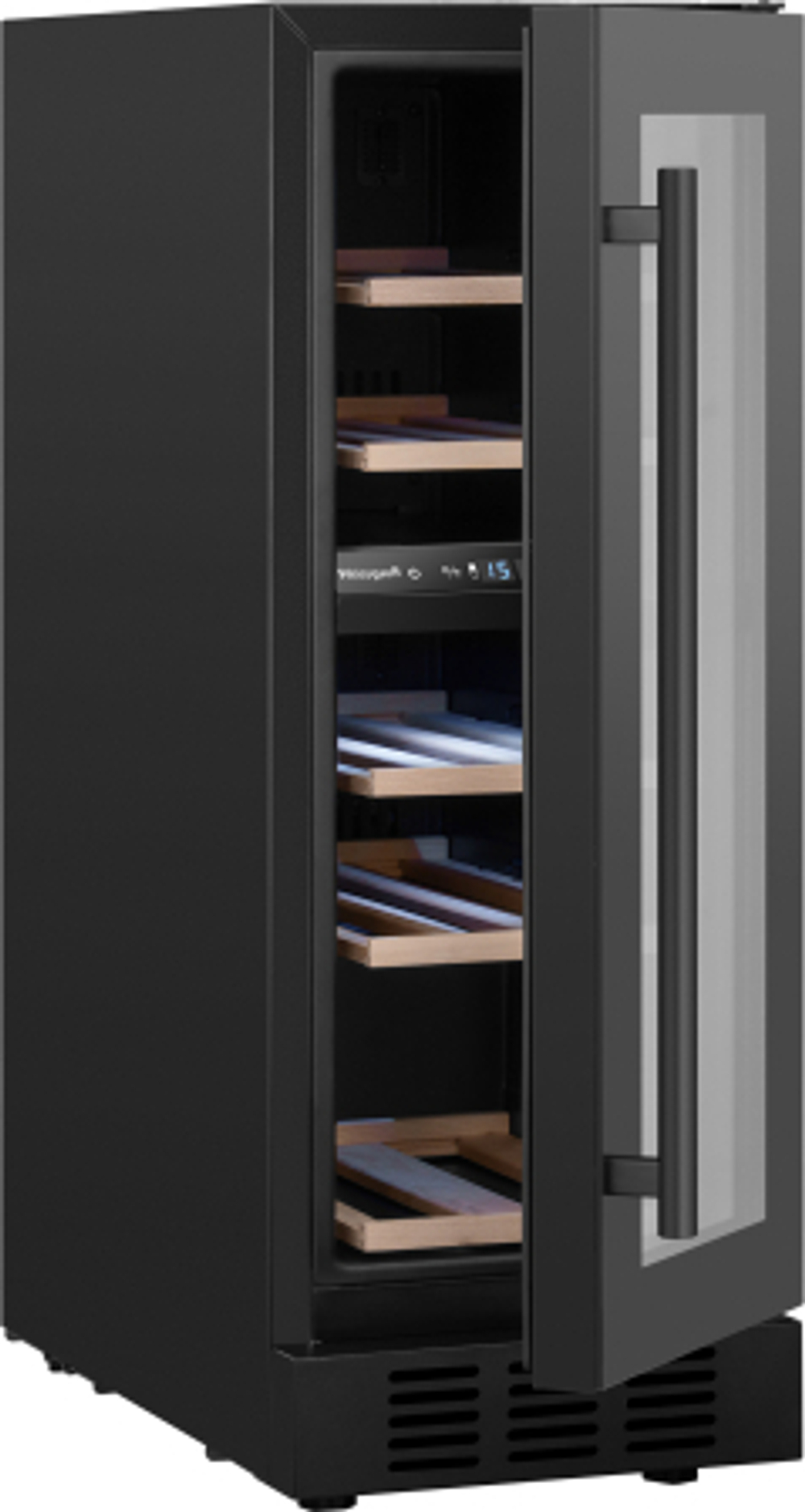 Винный шкаф Weissgauff WWCI-16 DB DualZone 1-нокамерн. (438723)