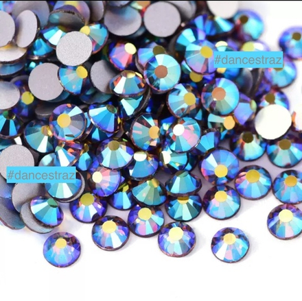 Стразы клеевые, Boutique blue, P85, SS16, 1440, (F2)