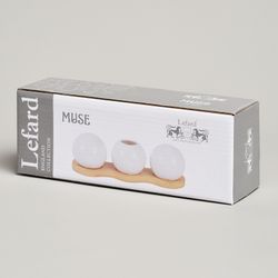 НАБОР ДЛЯ СПЕЦИЙ LEFARD "MUSE" 3 ПР. НА ДЕР.ПОДСТАВКЕ 20*6*6 СМ