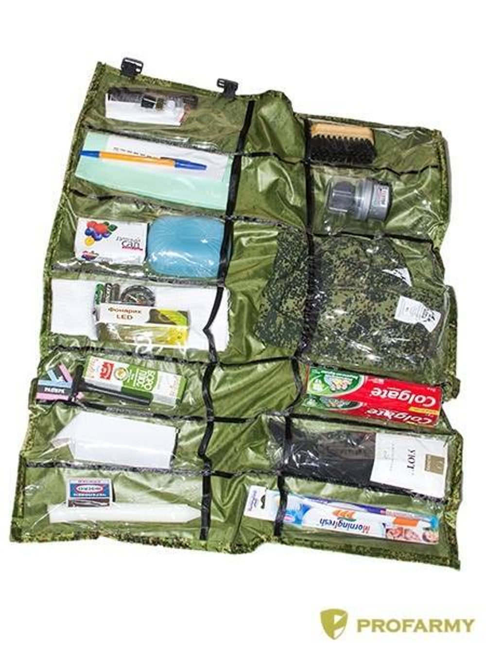 Укладка (несессер) с туалетными принадлежностями пиксель