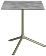 Стол ламинированный обеденный Scab Design Tripe Maxi, оливковый, цементный