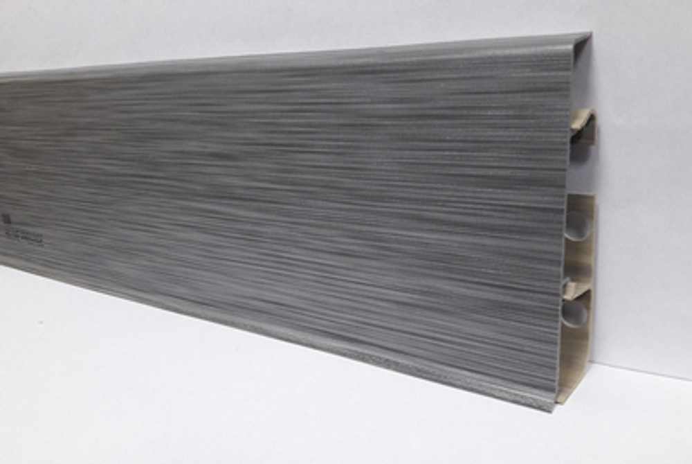 330 ПЛИНТУС "Cezar Hi-Line Prestige" 75*22мм 2,5м с к/к.