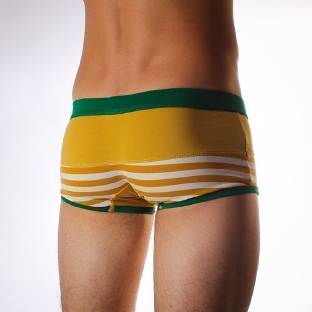 Мужские трусы боксеры желтые Paul Jones Yellow Boxer