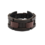 Кожаный браслет TRONIN N-08BL