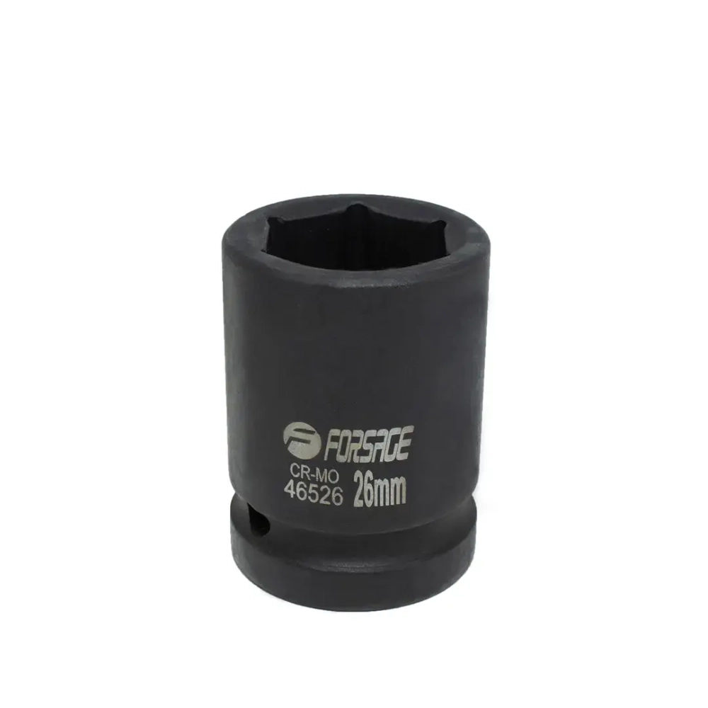 Головка ударная 26мм 6гр. 3/4'' Forsage F-46526