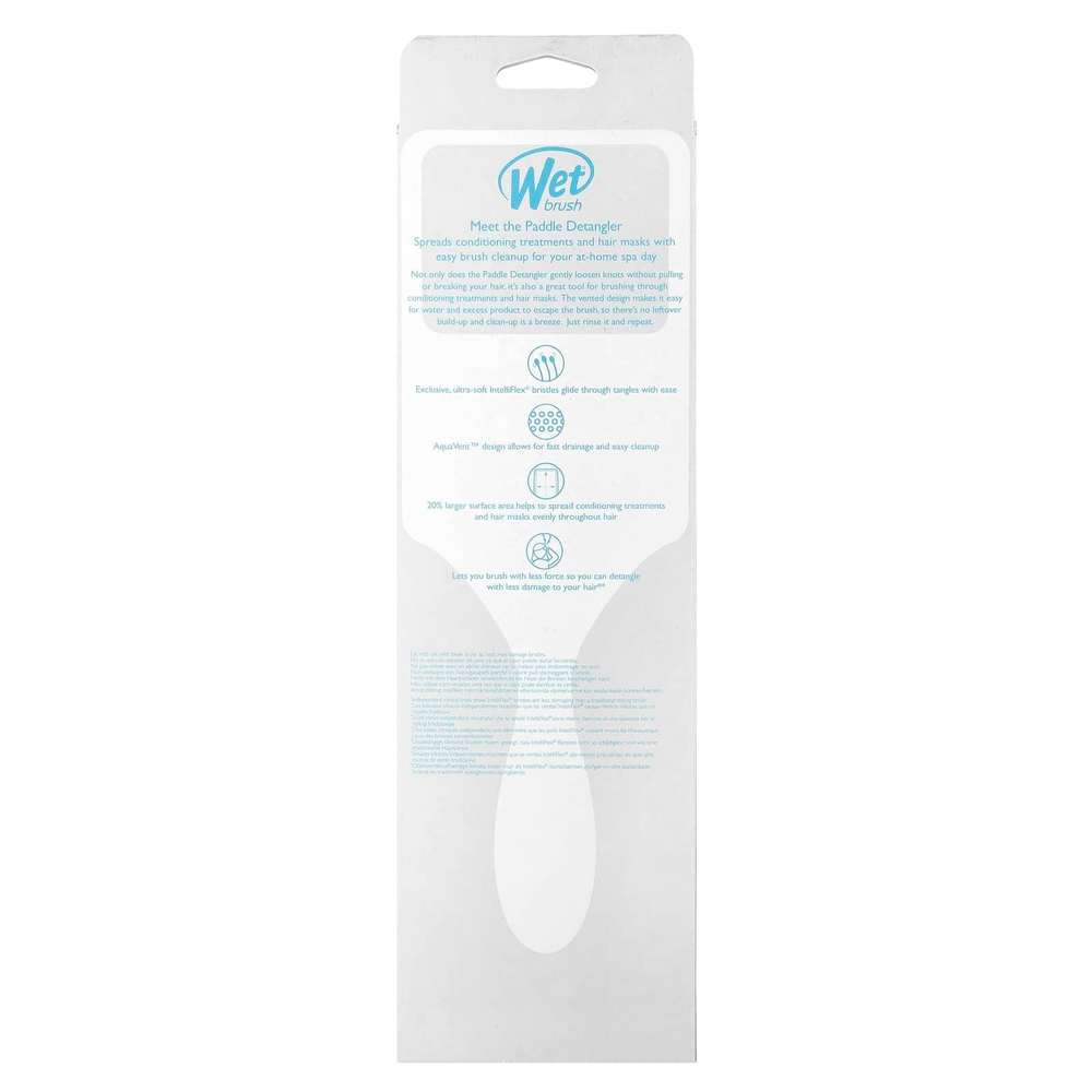 Wet Brush, Распутывающая расческа, розовая, 1 расческа