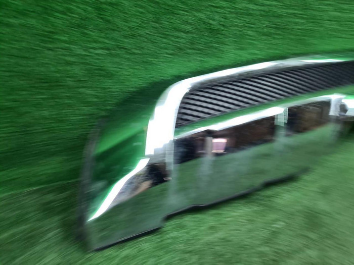 Накладка заднего бампера Mercedes M W166 11-15 AMG