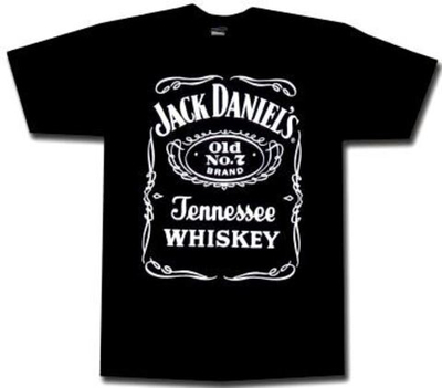 Футболка хлопок шелкография. MS105 Jack Daniels XL