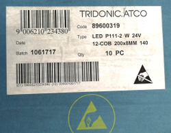 Светодиодная лента TRIDONIC ATCO LED P111-2W 24V 12-COB 200x8mm 140 89600319