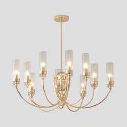 Люстра Crystal Lux SECRET SP10 GOLD