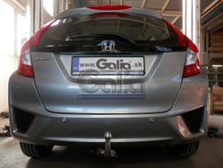 Фаркоп оцинкованный Galia H096A для HONDA Jazz, хэтчбек, 2015-(паспорт и сертификат в комплекте)(без электрики)