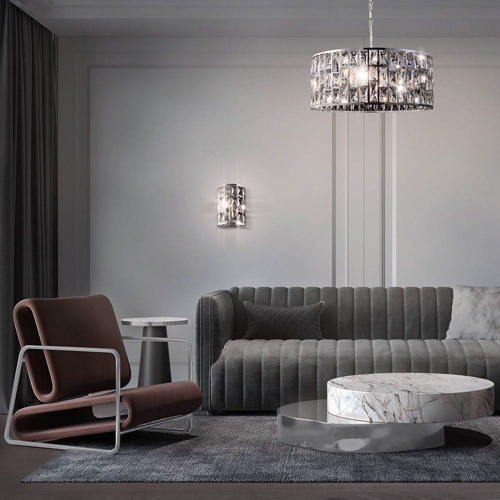 Хрустальная люстра Maytoni Gelid MOD184-PL-04-CH