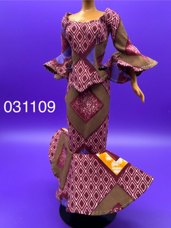 Одежда для куклы Барби винтаж костюм 031109