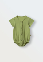 1513-95 Боди из муслина (оливка)