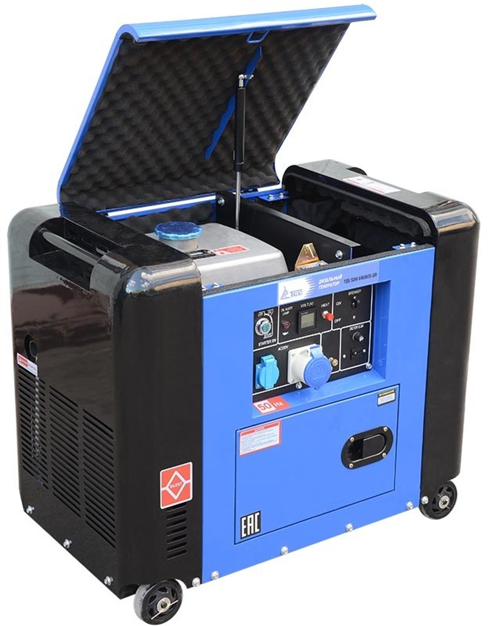 Дизельный генератор ТСС SDG 6000ES-2R — Фото №2 
