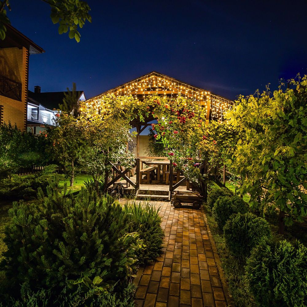 ULD-B20007-480-DTA-RC WARM WHITE IP44 Бахрома светодиодная. 20м. С пультом. 480 светодиодов. Теплый белый свет. Провод прозрачный. ТМ Uniel