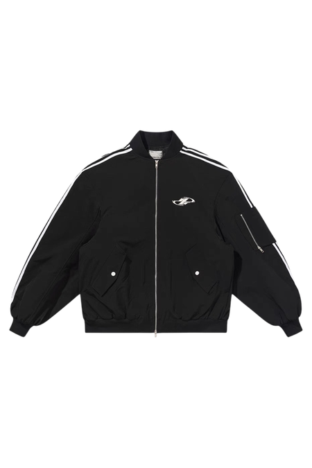 Бомбер HARSHandCRUEL "3 Stripes" MA-1 Jacket