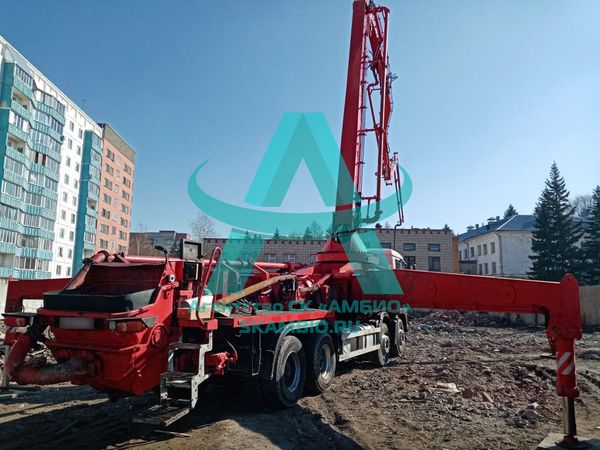 Ремонт автобетононасоса Cifa на шасси Man tgx