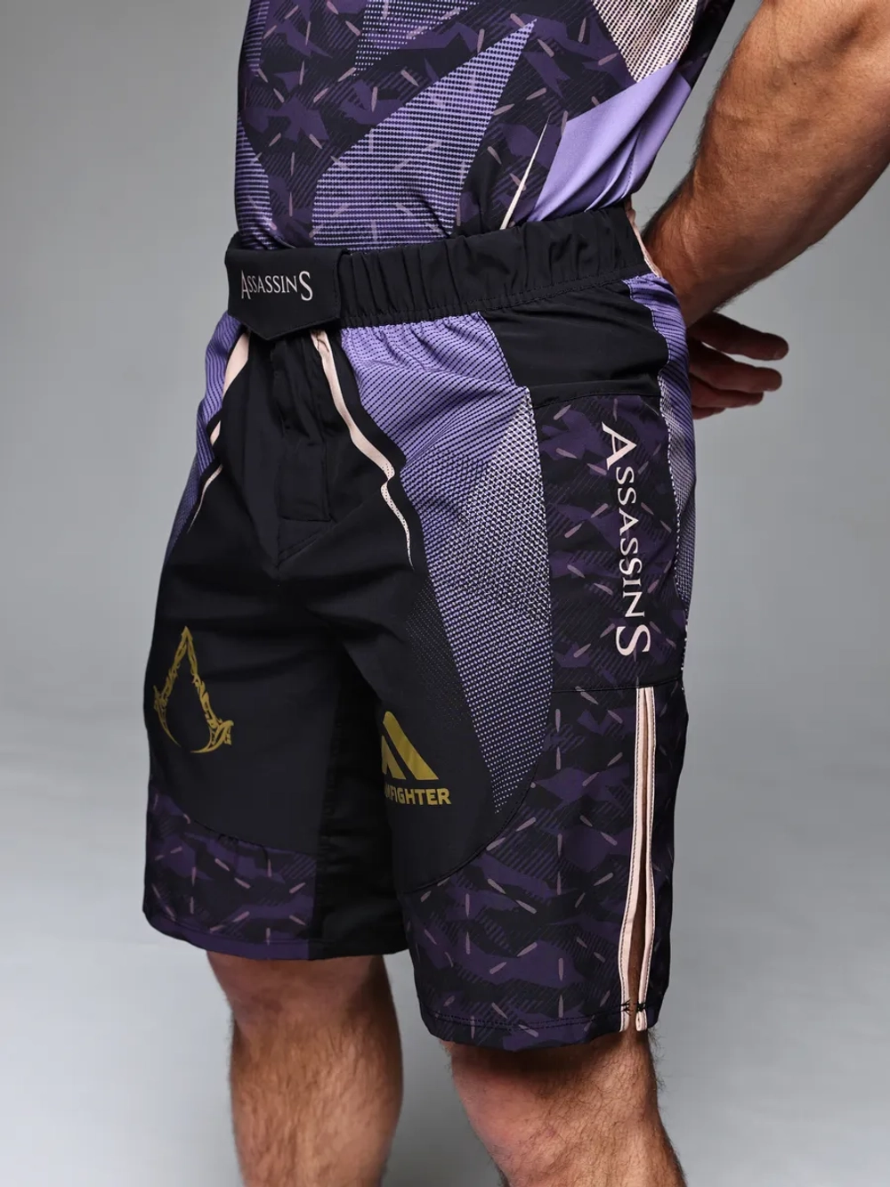 Шорты мма спортивные Assassin's для единоборств