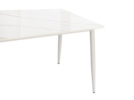 Стол Uni-Form-S2.2B SGrey/White Gloss Marble 727*1300*700