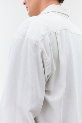 Белая джинсовая рубашка MOSCO