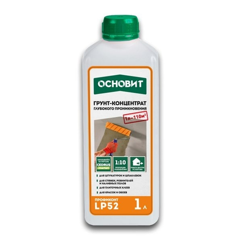 Грунт-концентрат глубокого проникновения ОСНОВИТ ПРОФИКОНТ LP52 (1 Л)