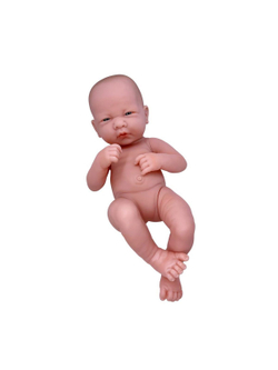 Кукла BERENGUER виниловая 36см Newborn с кроваткой (18578)