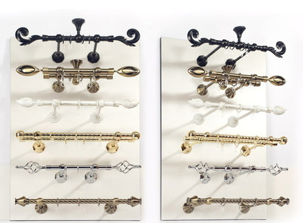 Труба витая для кованого карниза Прима d 20, цвет античная медь