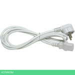 Кабель питания Cablexpert PC-186W-VDE белый