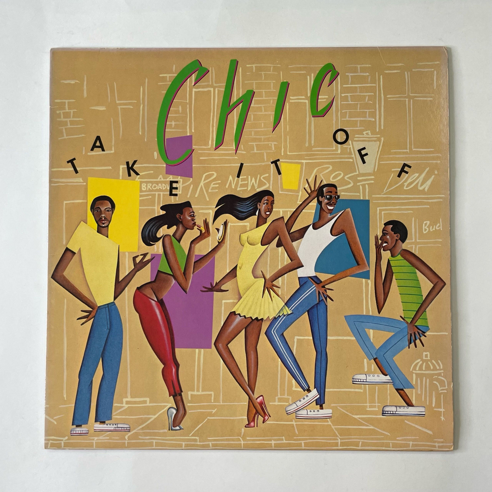 Винтажная виниловая пластинка LP Chic Take It Off (США 1981)