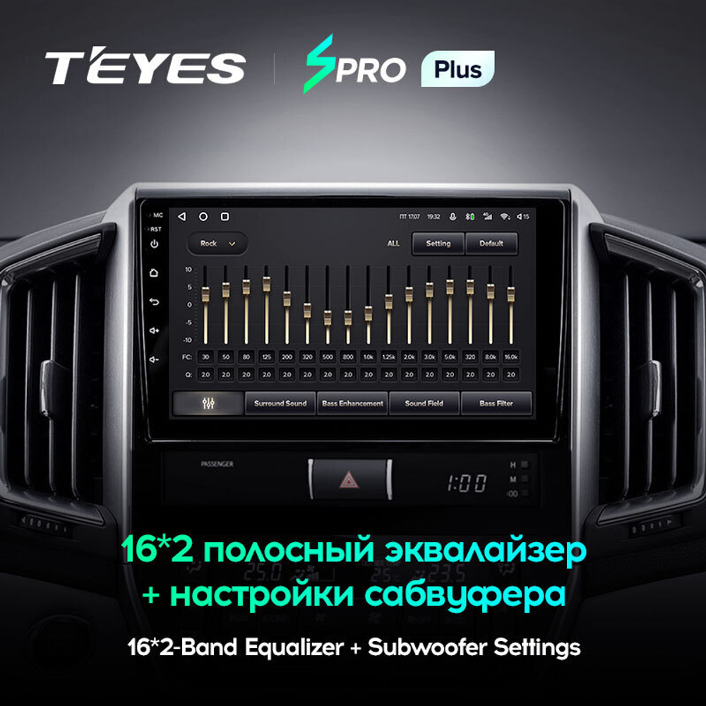 Teyes SPRO Plus 9" для Toyota Land Cruiser 200 2015-2020