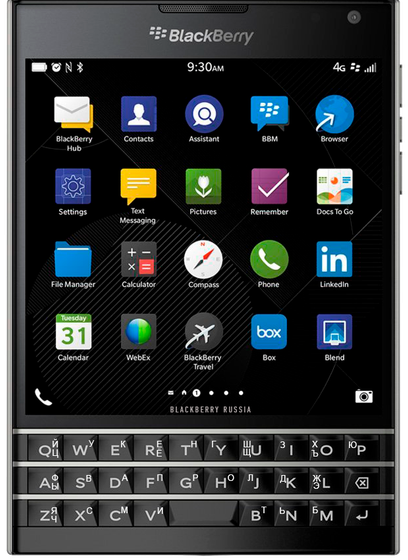 BlackBerry Passport LTE 4G черный