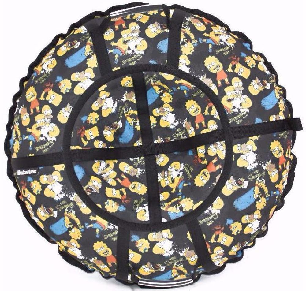 Тюбинг Hubster Люкс Pro Симпсоны Black