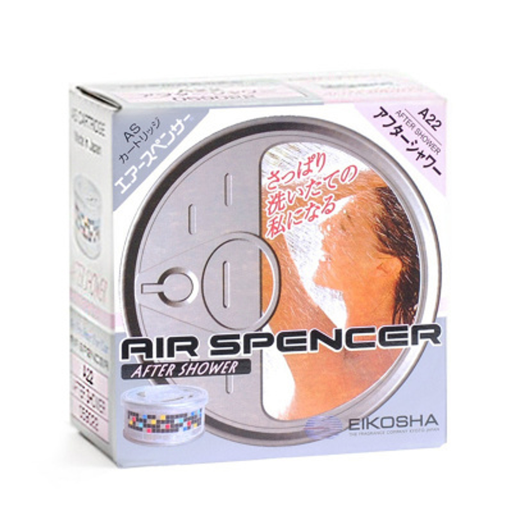 Ароматизатор меловой "Свежесть после душа" 100 г Eikosha Air Spencer After Shower A-22