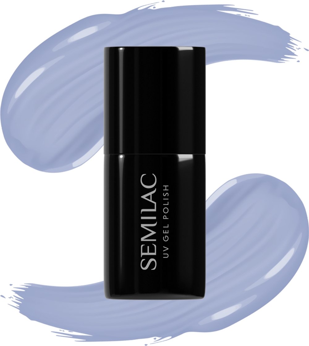Semilac UV Hybrid Pastelowe Neony - Гибридный лак для ногтей с использованием УФ / СВ-лампы оттенок 603 Summer Sky, 7 ml