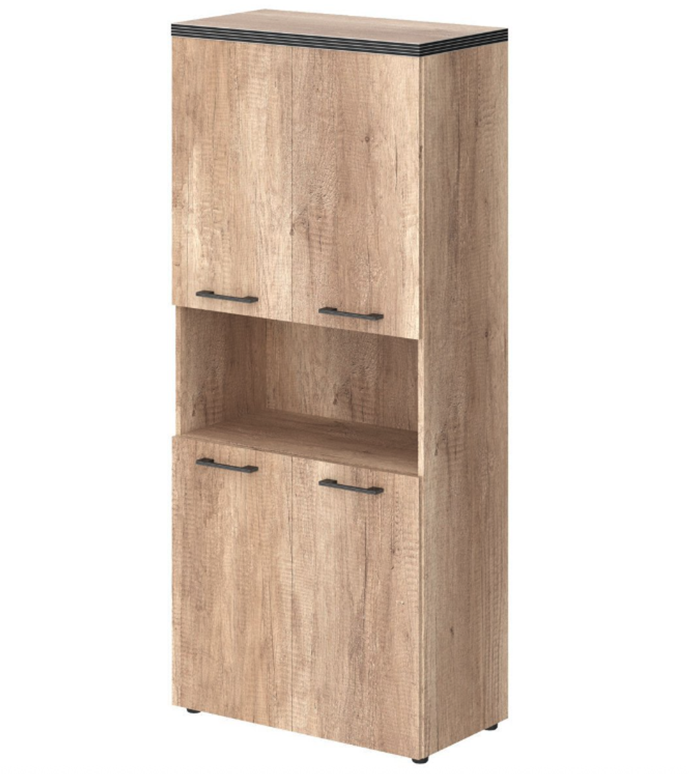 Шкаф с 2 комплектами глухих малых дверей Торр (TORR)