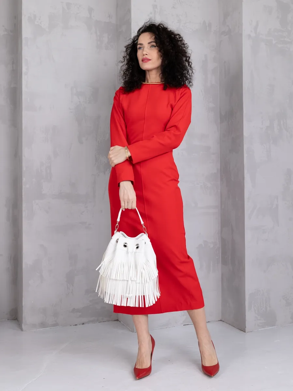 сумка через плечо тоут средняя мешок