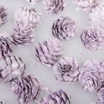 Композиция для декора «Лесное удовольствие» 11*11*14 см (130 гр), лаванда