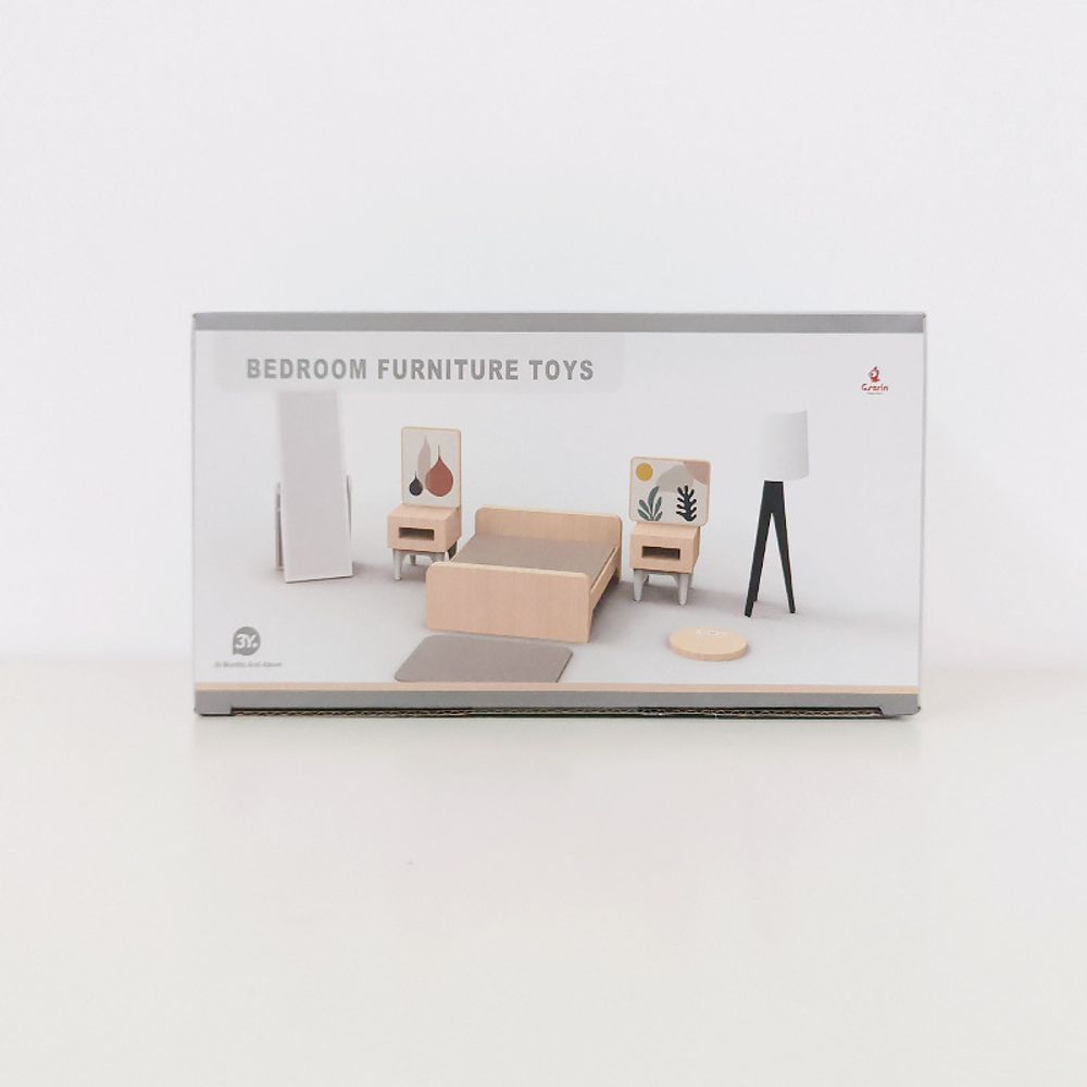 Набор игрушечной мебели деревянный &quot;Bedroom&quot;