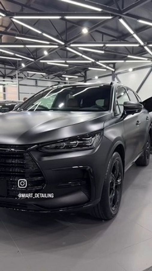 BYD в черный матовый сатин полиуретан Carbins PPF Black Obsidian MSG-A01OBS