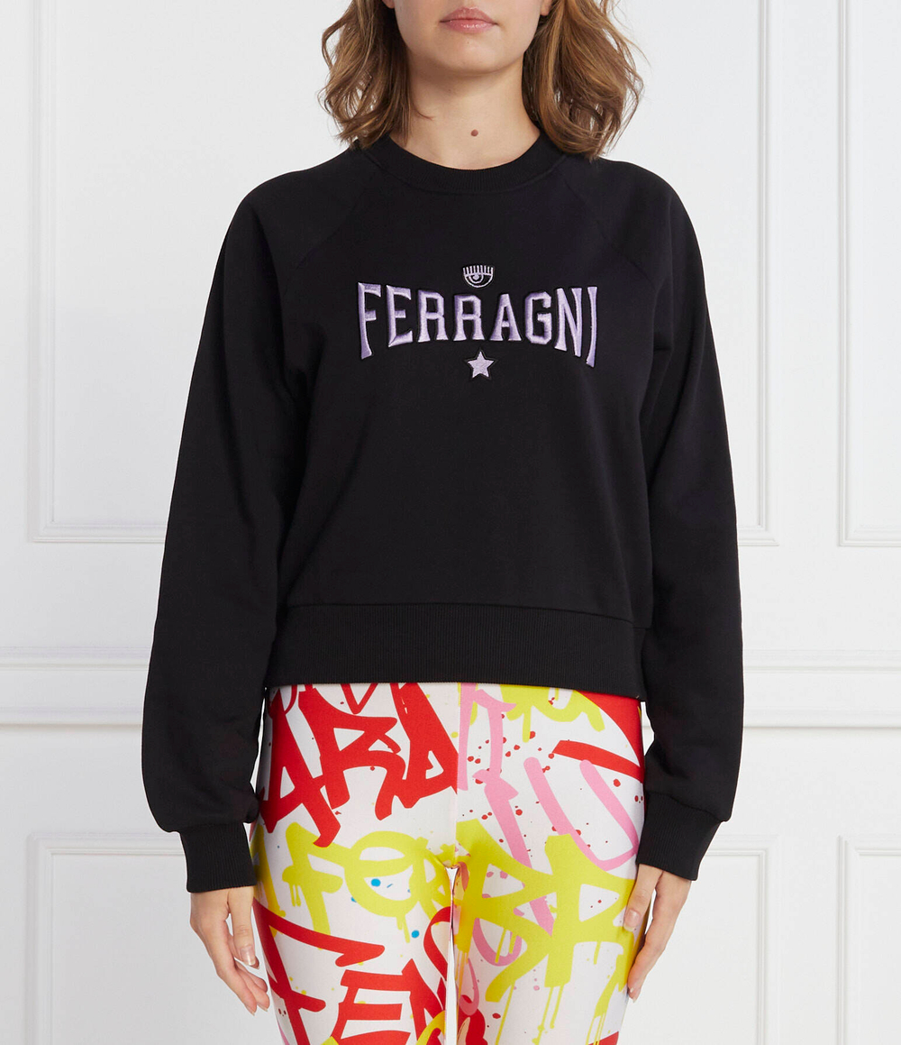 Худи Chiara Ferragni - черный(75CBIT04CFT03)