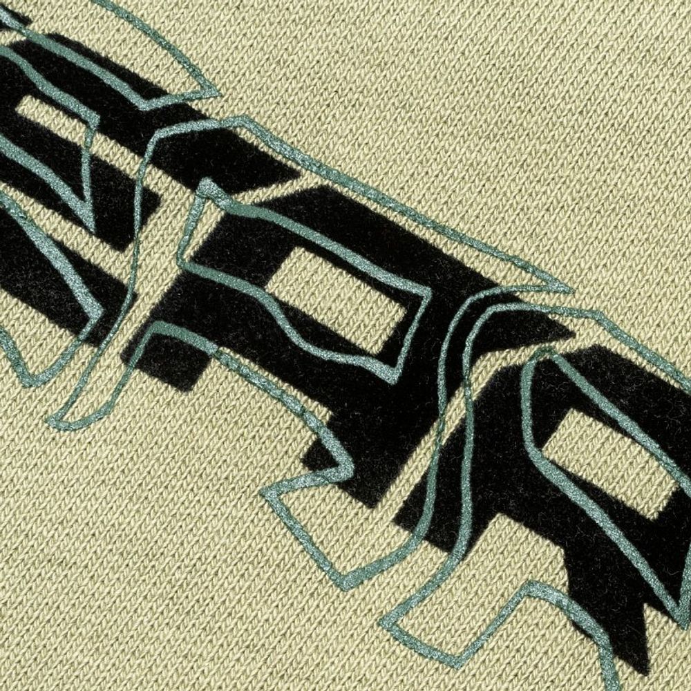 Худи Heartz  «Wave Logo» Black Series ED2 Olive Оливковый