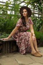 Платье Жара (бордовое) П13415-16М LT Collection