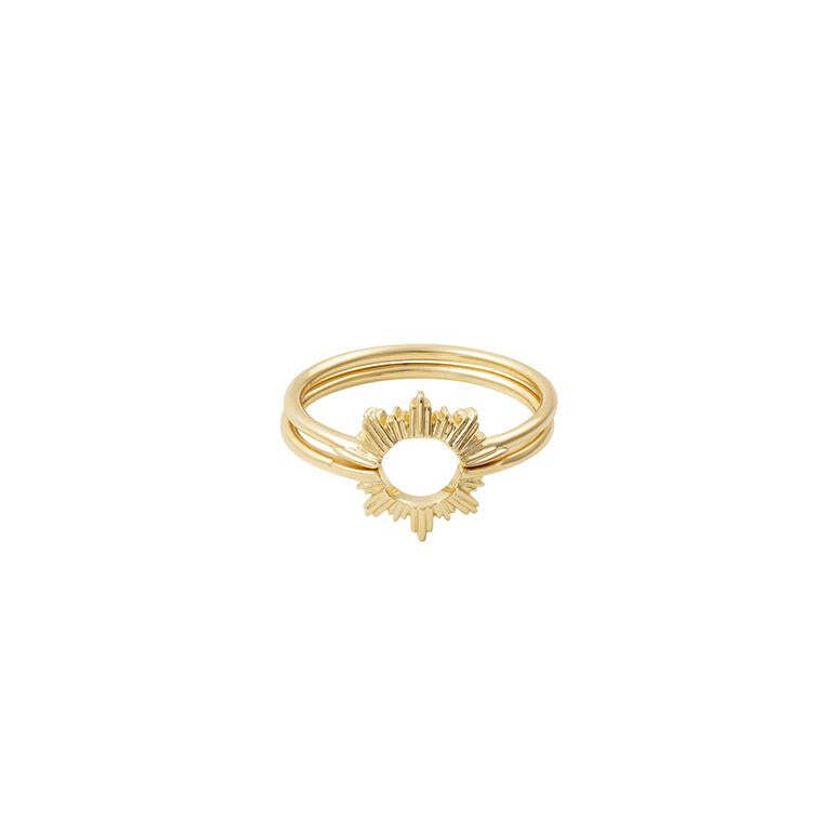 Sunseeker Gold Ring Set