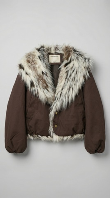 Куртка с эко-мехом FINN