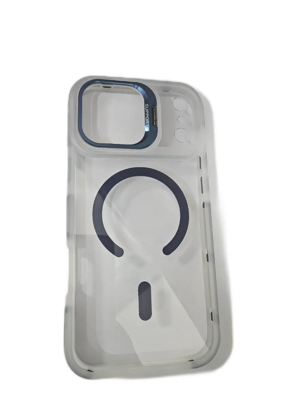 Прозрачный чехол Crystal Stand Case для iPhone 17 Pro Max