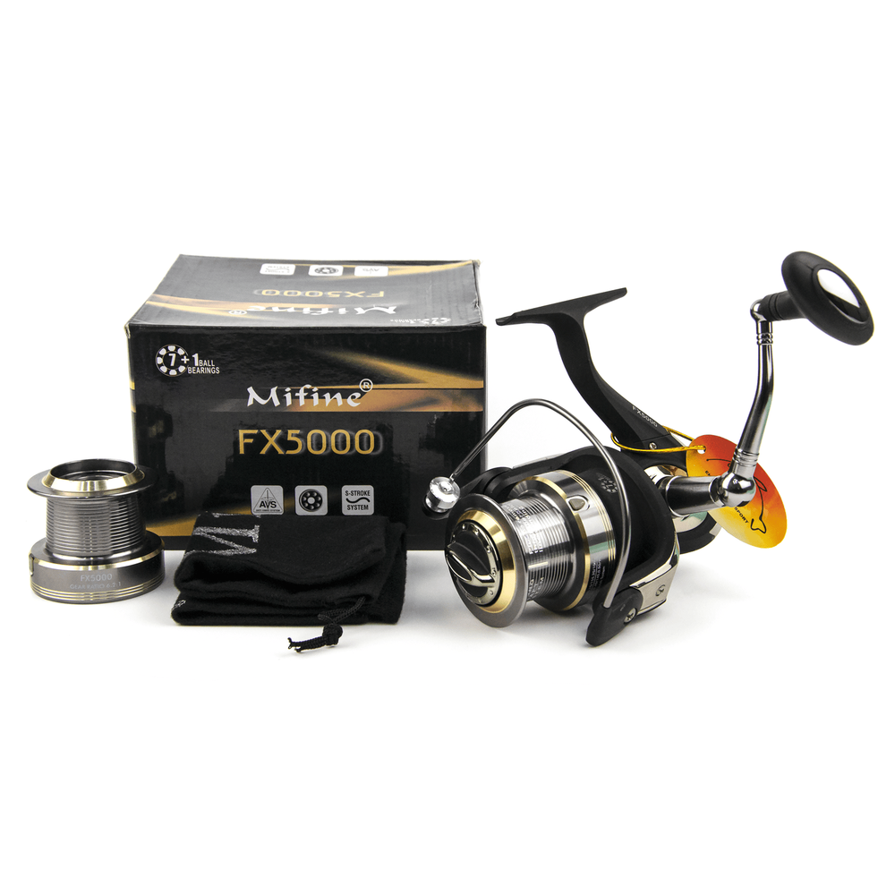Катушка безынерционная MIFINE FX (5000, 7+1BB, мет. шпуля)