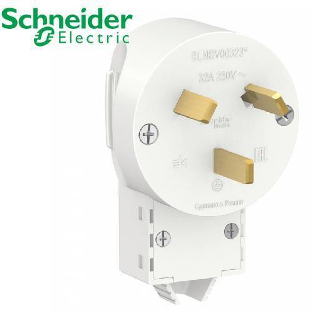 Вилка силовая 32А Schneider BLNSV003231