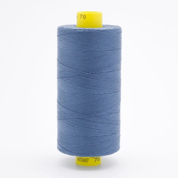 Нитка Gutermann Mara 70 (700 метров), 1 кат., для плотных тканей | 112 серо-синий джинс